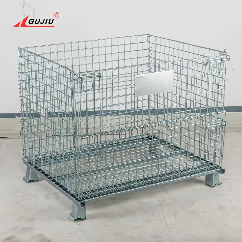 Складной металлический контейнер для хранения Stillage roll cage