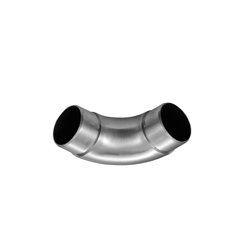 Hand rail elbow accessories male metal fittings stainless steel connector decorative pipe tube fittings elbow