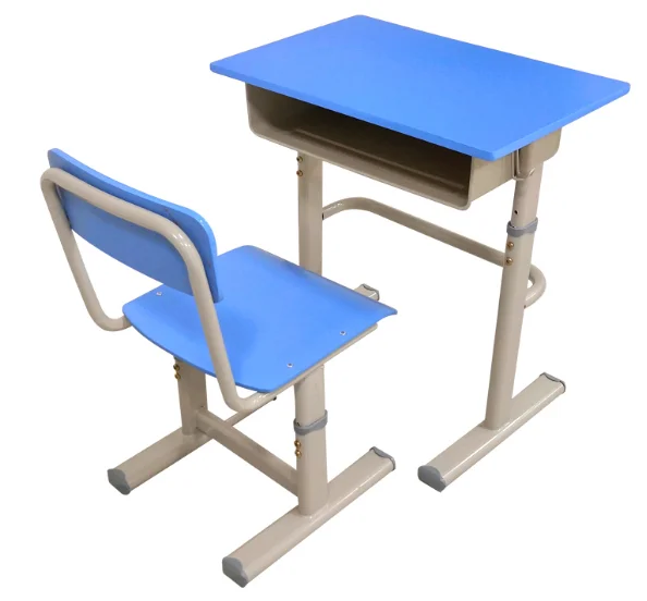 
Metal Wooden School Furniture Student Table and Chair 