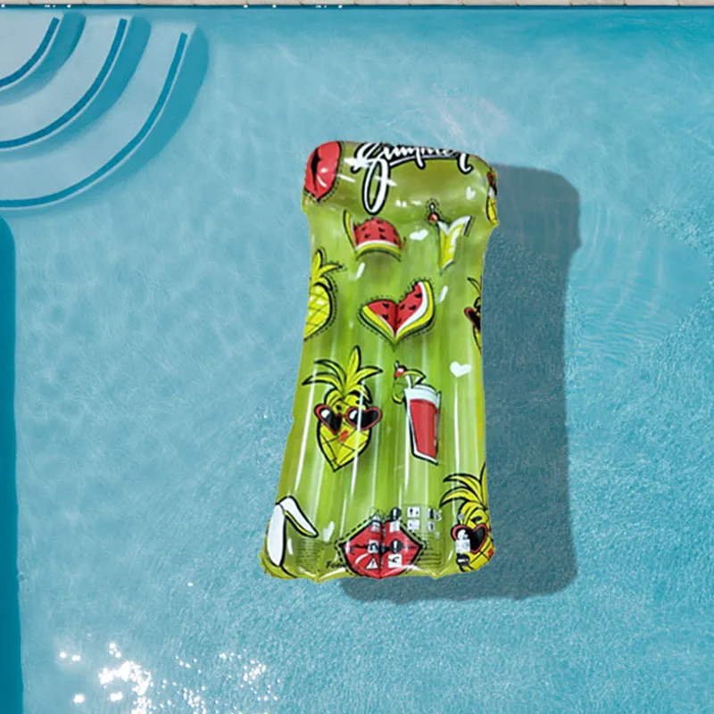 2022 New Style  Adult toy pool float wholesale price  inflatable air bed float water bed mattress for water part Free SAMPLE