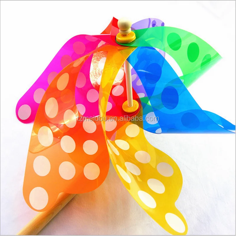 Supplier quality wind spinner pinwheel wooden windmill for kids toy