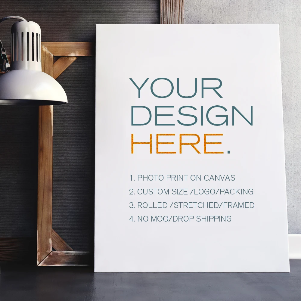 Индивидуальный заказ, оптовая продажа, настенные художественные картины, растягивающиеся холсты, принты с вашими фотографиями