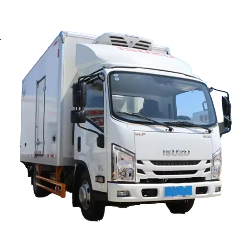 Маленькая коробка Isuzu РЕФРИЖЕРАТОРНЫЙ грузовик для перевозки замороженных продуктов горячая распродажа