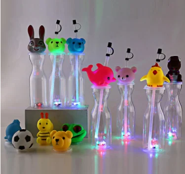 Flashing Light Plastic Party Slush Cups Led Plastic Yard Cup Slush Bottle With Yard LED Glow Cup