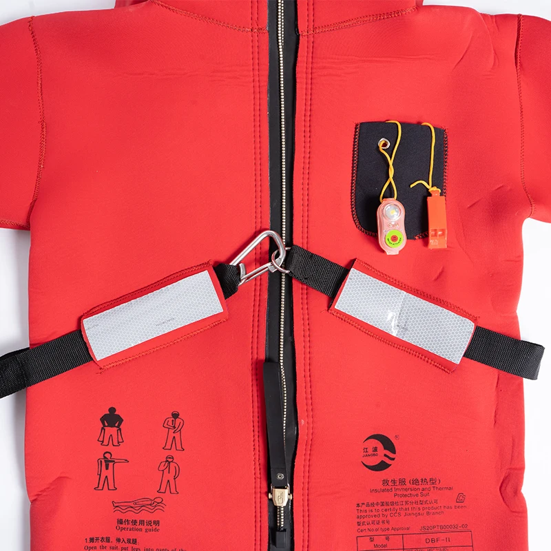 Marine neoprene immersion suit with ccs certificate
