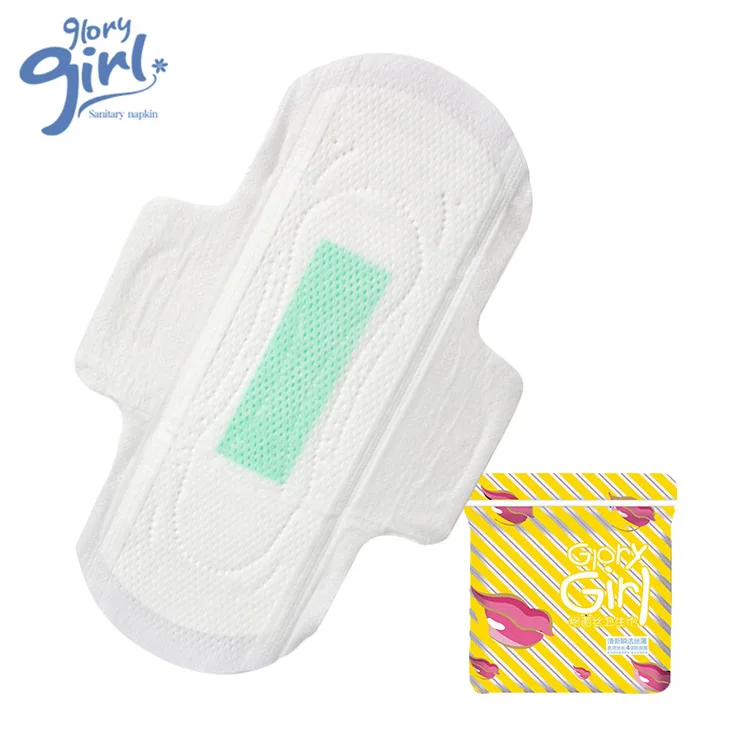 Scented Anion Chip Sanitary Pads Custom Disposable Hygiene Products Menstrual Sanitary Napkins