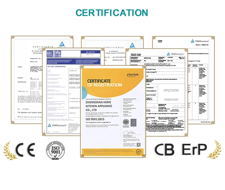 CE CB certificate built-in touch control glass panel electrical stove 4 plate for kitchen home appliance