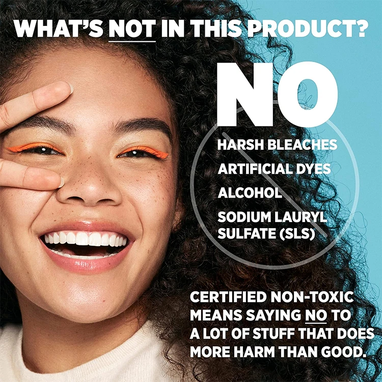 Best Seller New Package Bright Teeth Whitening Strips 7 Treatments Professional 100% Residue Free Whiteteeth Strips