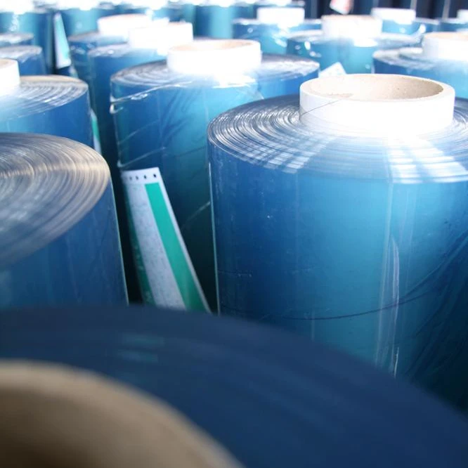 factory direct super clear pvc film for textile packing