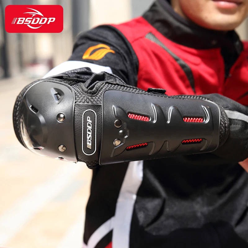 BSDDP 4pcs Knee Protection Bike Crash Protection Leg Motorcycle Riding Outdoor Equipment