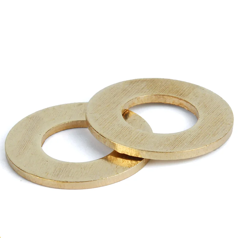 Customized High Precision Brass Copper Bronze Brass Flat Washer