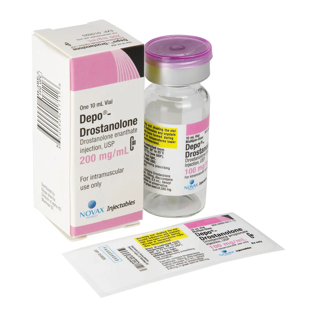 Custom Medicine Package Set 10ml Vials Labels and Boxes