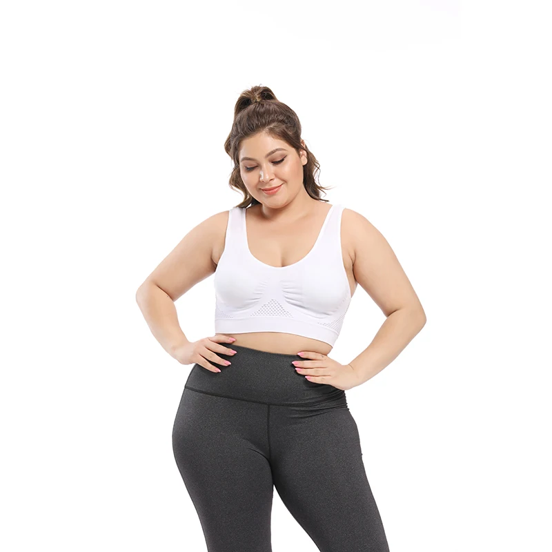Wholesale XXXXXXL yoga clothing sports bra female shockproof running yoga fitness vest yoga bra