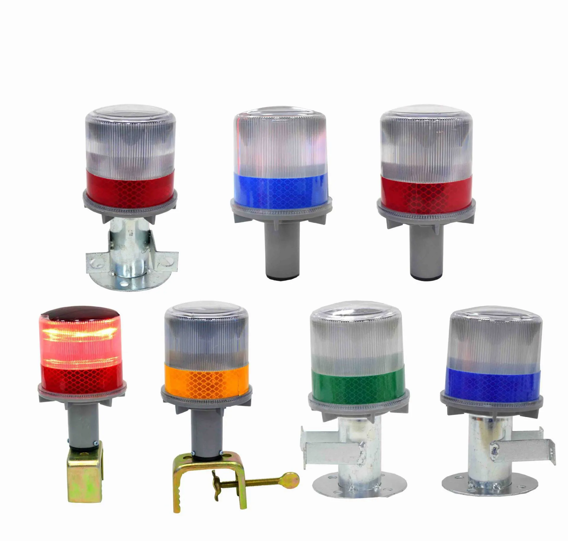 Traffic Cone Light Road Construction Safety Signal Solar Beacon Flashing Barricade Rotation Warning Light For Traffic Cone using