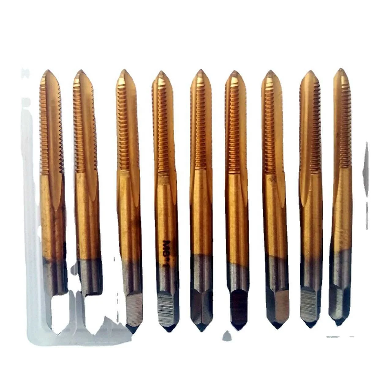 Stainless Steel With Cobalt Machine Taps High-Speed Steel Coated Machine Taps Titanium-Plated Machine Taps