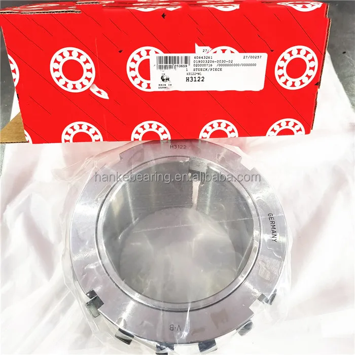 Adapter Sleeve H3122 H3122E Size 100x110x145x81mm KM Lock Nut MB Lock Washer Bearing Bushing H3122-T