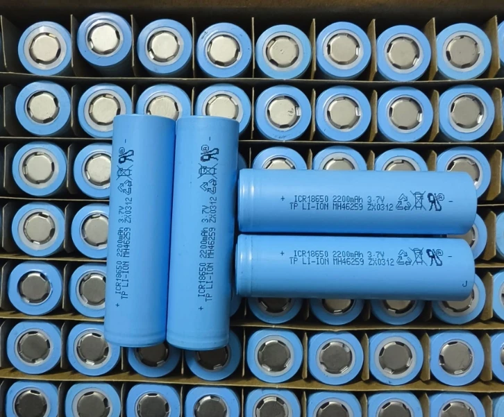 Hot Selling Original TP ICR18650 2200mAh 5C Long Cycle Life 3.6V 18650 Lithium Iron Battery For Electric Bicycle