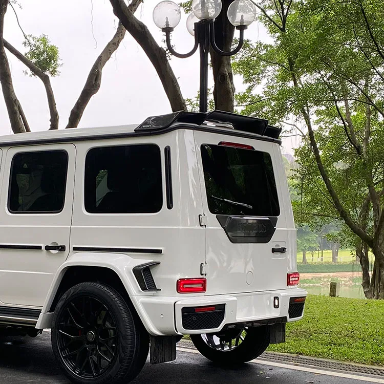 High Quality G Class W464 G63 Auto Accessories For Exterior Gate Tail Wings Lid Trunk Lip Bra-Bus B900 Car Back Spoiler