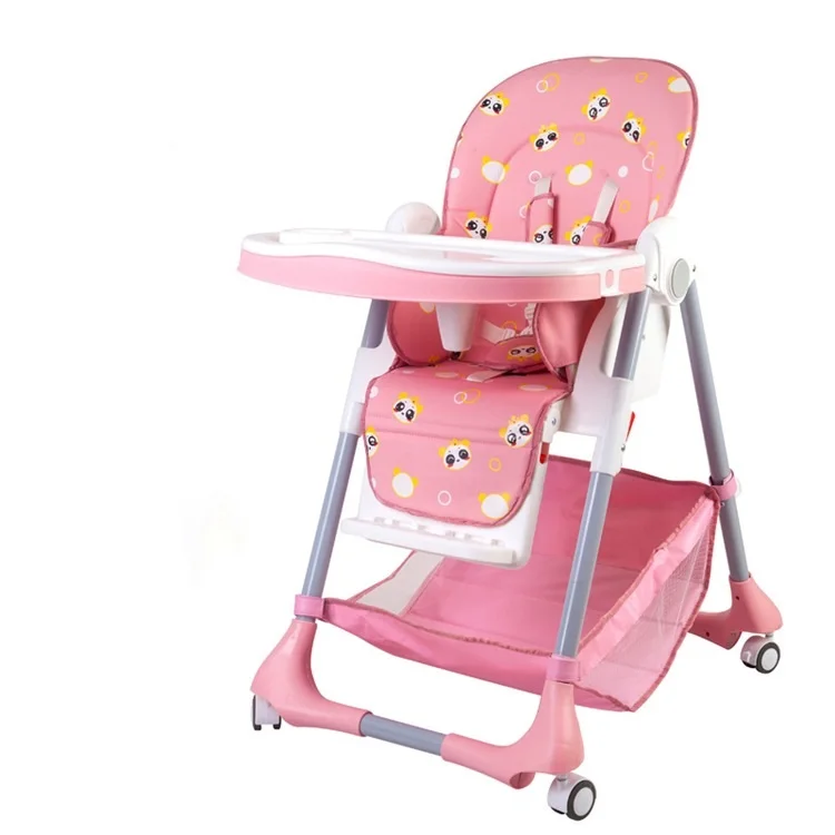 Adjustable Portable Baby Feeding Chair Plastic Dining Chair For Dining Furniture