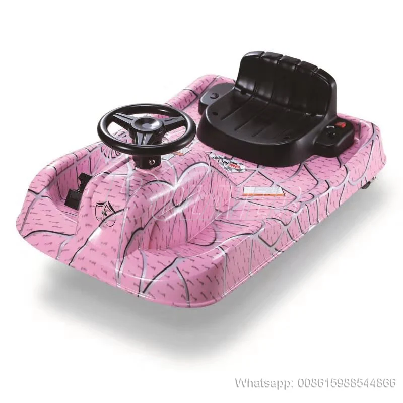 2018 HOT PRODUCT Crazy kart Kids 3 Wheels Drifting Scooter Electric Drift Trike