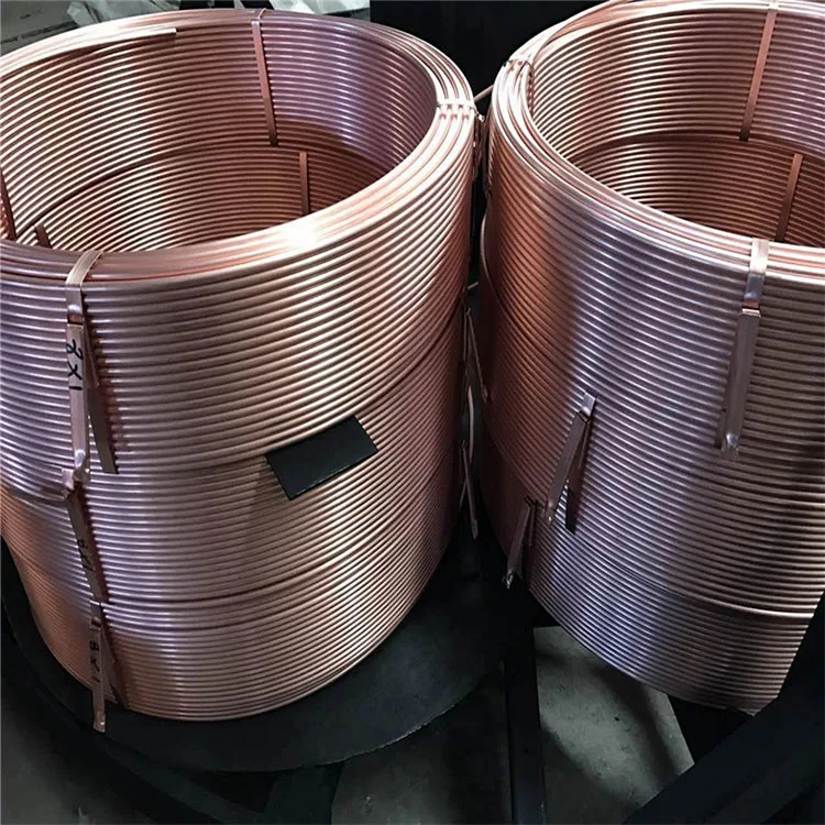 Manufacture Price C11000 C12200 Red Copper Pipe Coil Air Conditioning Copper Pipe 3/8 1/4 1/2