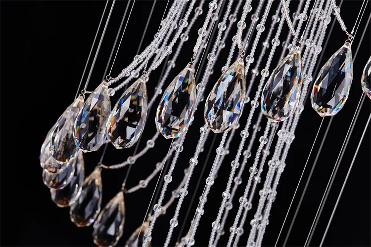 Manufacture Dubai Characteristic Villa Duplex Building Living Room Stairwell Hotel Chandelier
