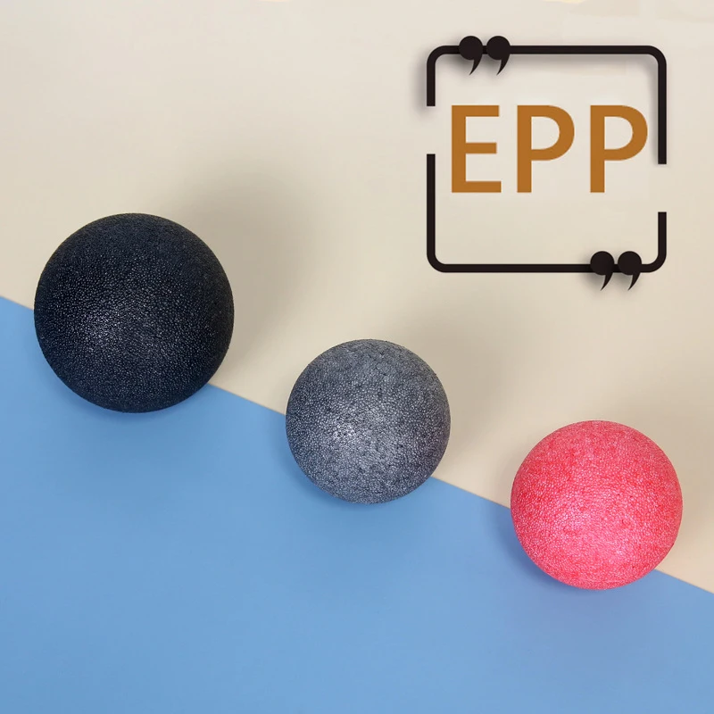 Массажный мяч EPP в виде арахиса для йоги, фитнеса, Балансирующий мяч для расслабления мышц шейного отдела позвоночника