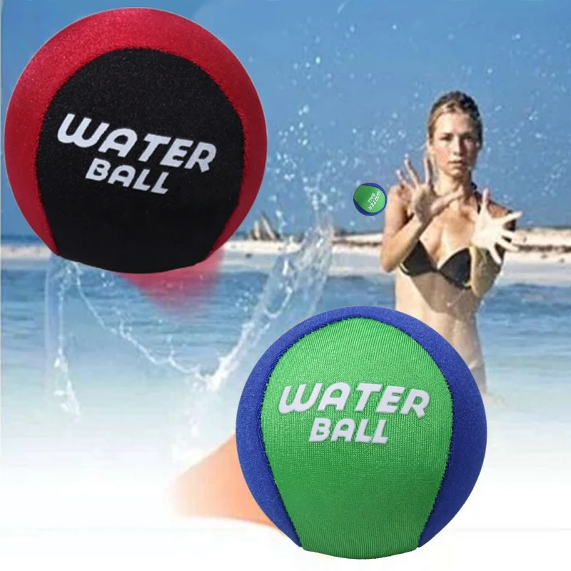 Custom made TPR water skipping squishy antistress soft squeeze stress ball with fabric
