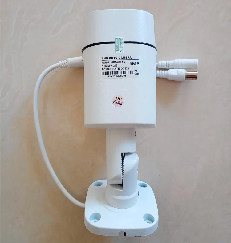 2MP 1080P AHD Warm Lights Color Night Vision CC TV Full Set Security 4 Channel CCTV DVR Camera System