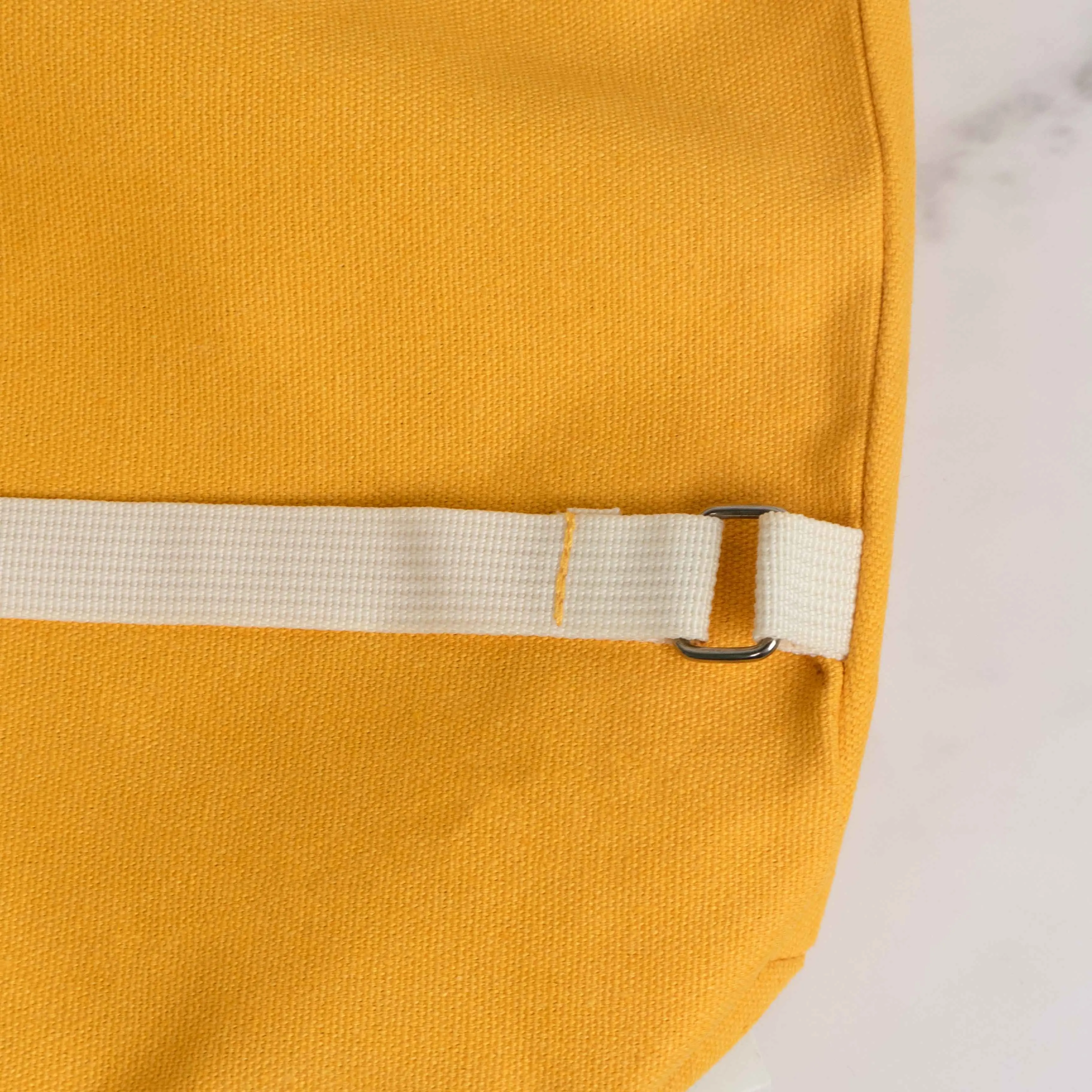 Custom Logo Fashion Ins Large Capacity Cotton Canvas Drawstring Bag Backpack