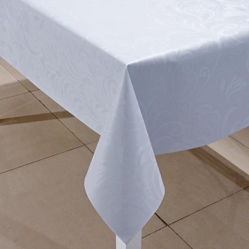 Высококачественная популярная пластиковая скатерть из ПВХ виниловая для украшения обеденного стола