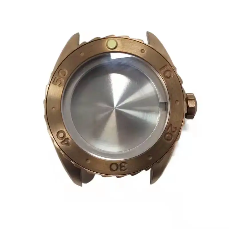 Автоматические мужские часы, корпус под заказ, 50atm, часы для дайвинга, бронзовый корпус