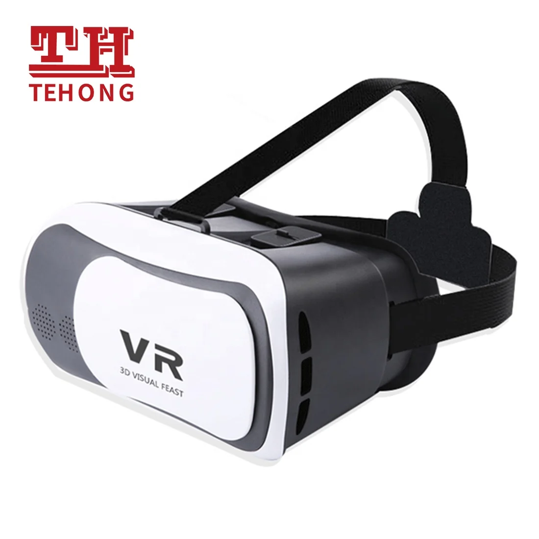 Manufacturer Adjustable Soft Elastic Strap Stress Reliever VR Glasses Headband Replacement Strap for Virtual Reality 3D