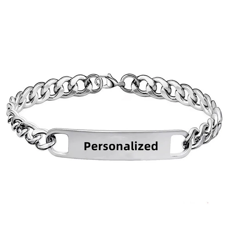 Initial Jewelry for Women and Men Silver Filled Handmade Dainty Charm Men Women Bracelets Gifts