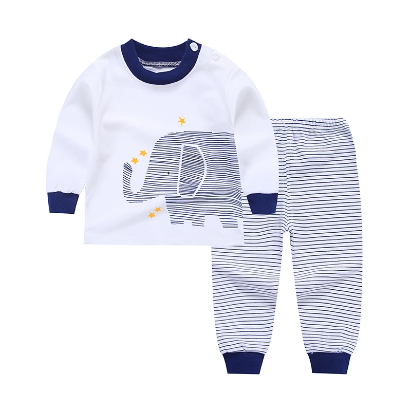 
Wholesale autumn baby clothes 2-pieces set baby boy and girl clothes set kids clothes 1-5 ages baby clothing 