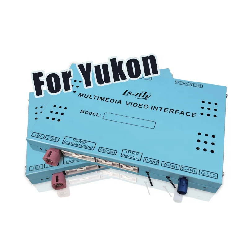 Android / CP AA interface for GMC Yukon Yukon XL 2015-2019 with gps navigation auto android CUE system by Lsailt