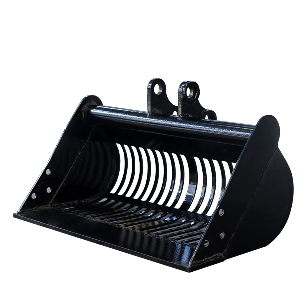 Many accessories Narrow Bucket/Auger/Hammer/Quick Hitch/Plain Bucket Excavator Attachments for Mini Excavator