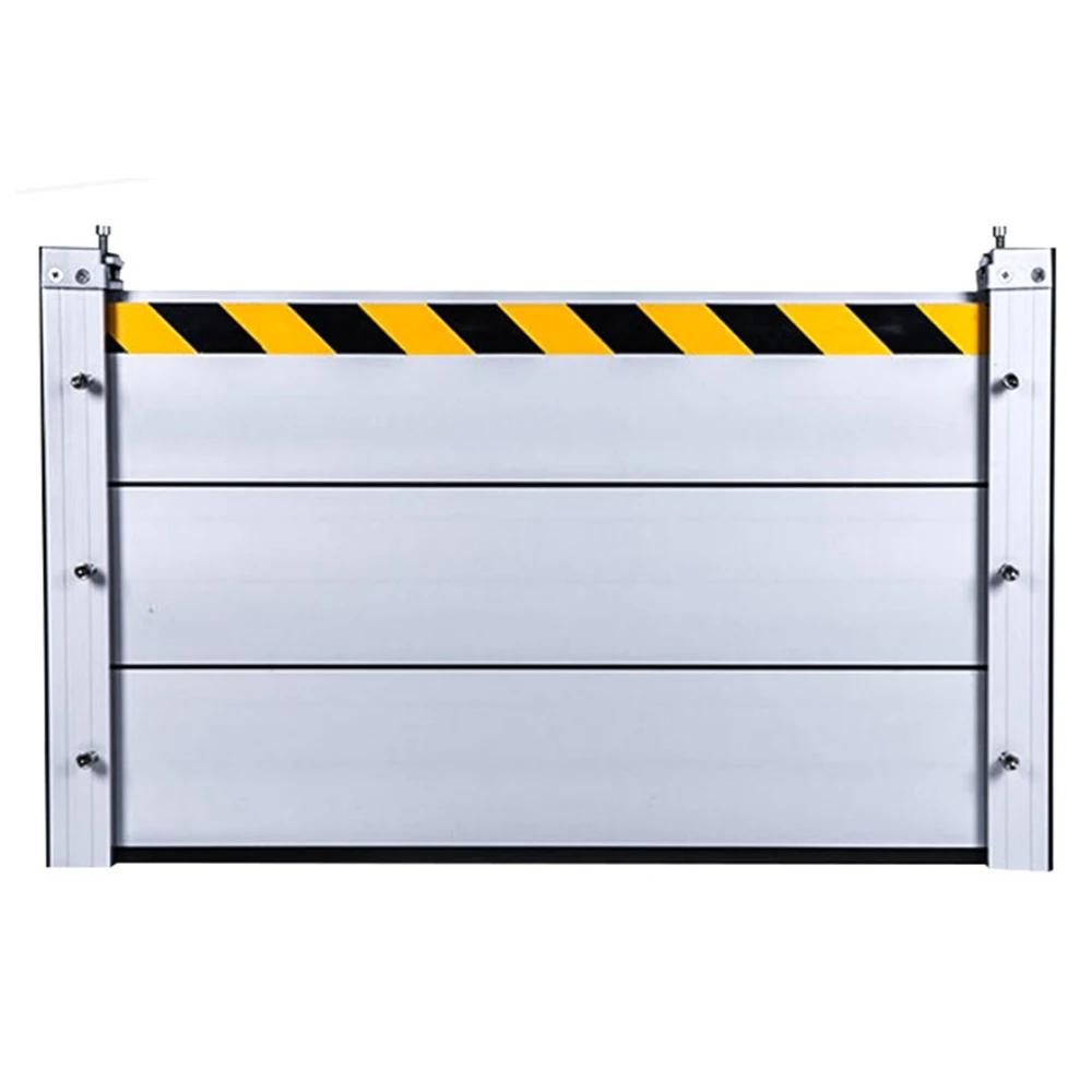 Aluminum Home Garage Door Anti Flood Barrier Control Board Water Flood Defence Prevention Easy Install Quick Dam Flood Barriers