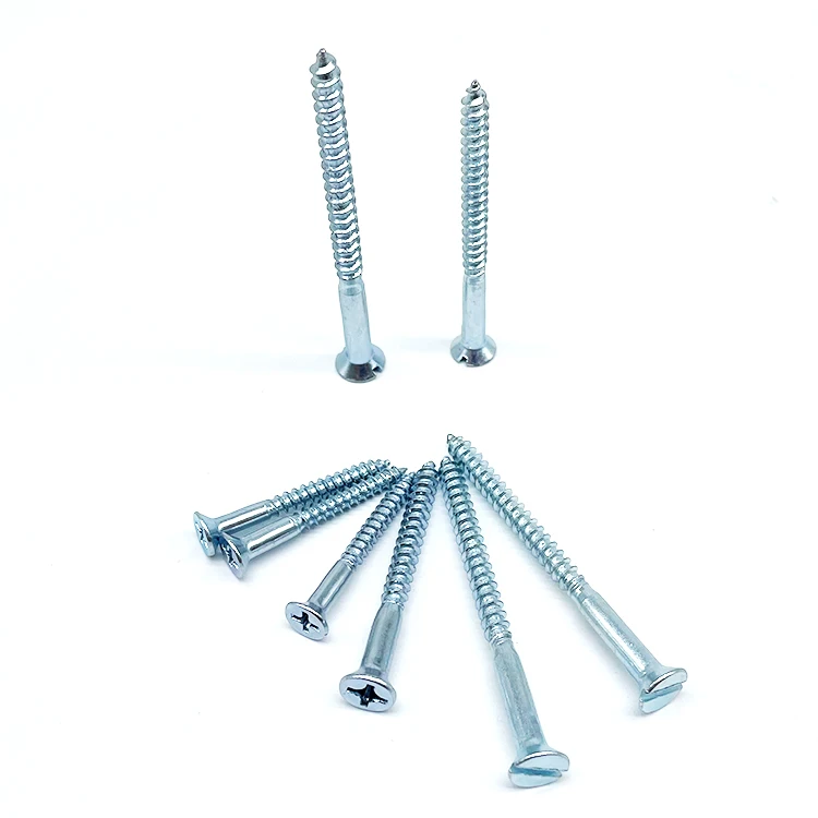 Flat Head Drive self tapping Euro Screw hexagonal Wood 6.3x50 Coach Screw Hex Head Wood screw