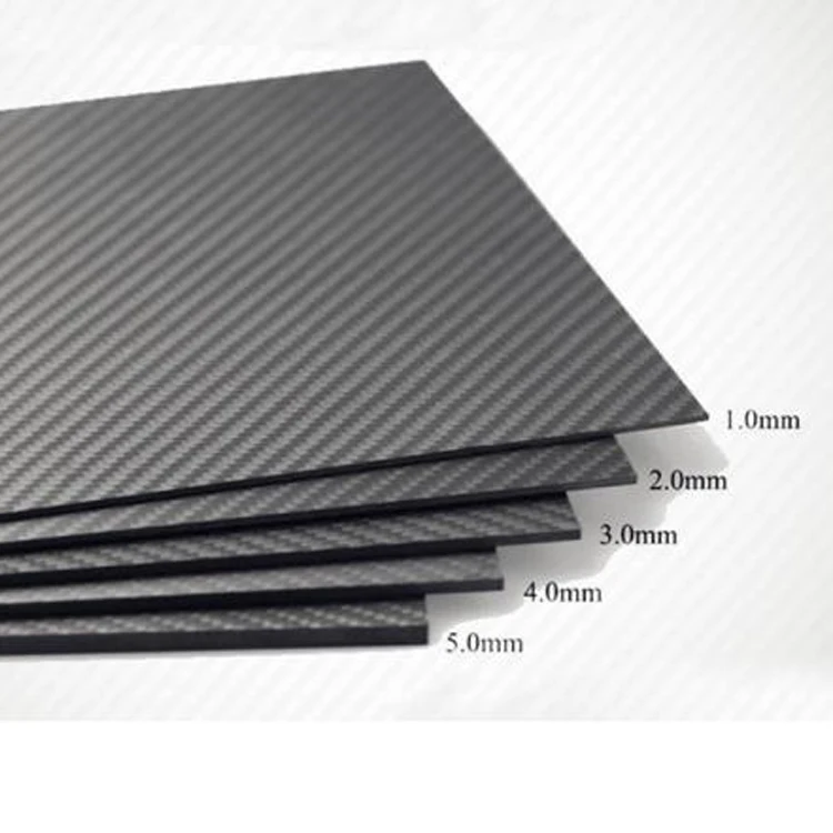 factory price carbon fiber sheet carbon fiber plate 500*500*1mm