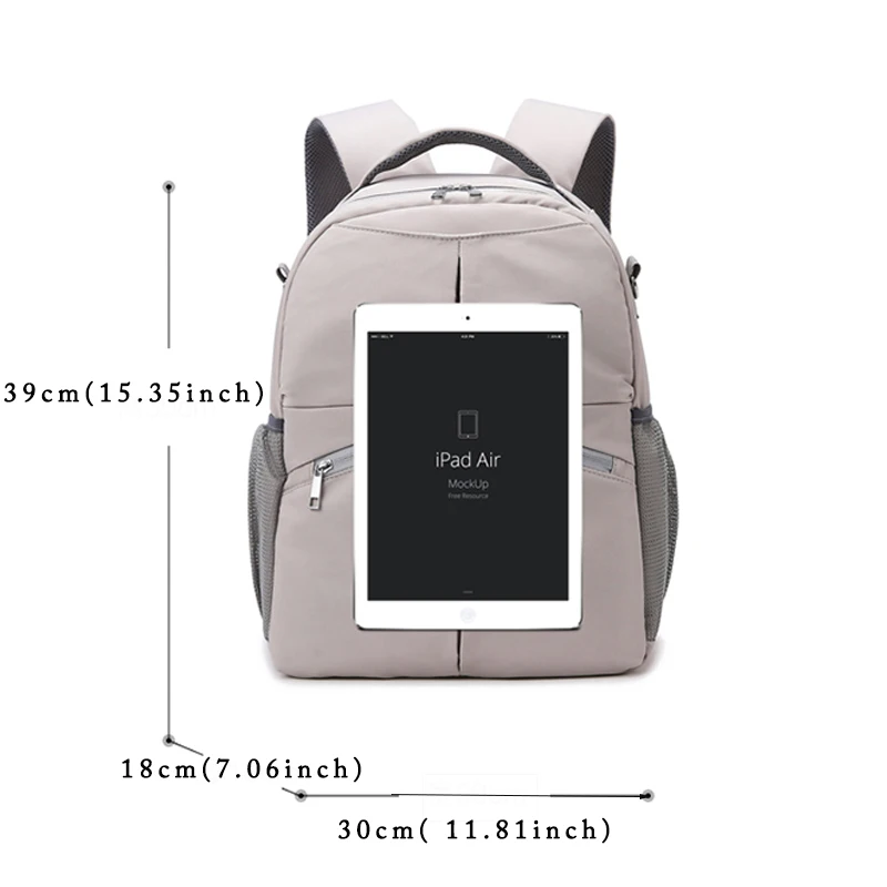 Good Price Waterproof Designer Custom Nylon Insulated Multifunctional Travel Large Capacity Stroller Organizer Diaper Bag