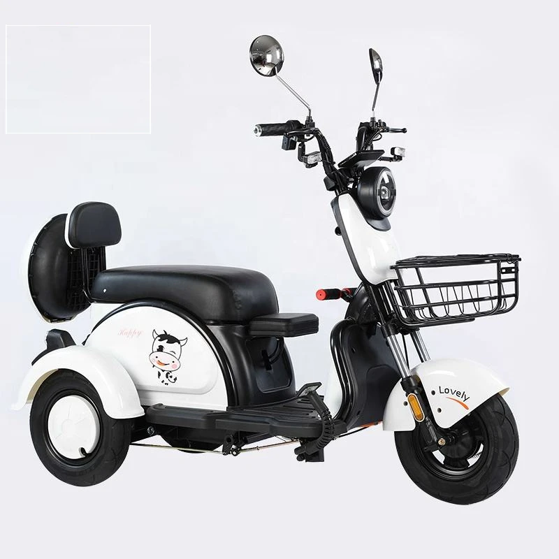 Highlight Headlights Three Wheel Comfortable Armrest Tricicle Electric Tricycle