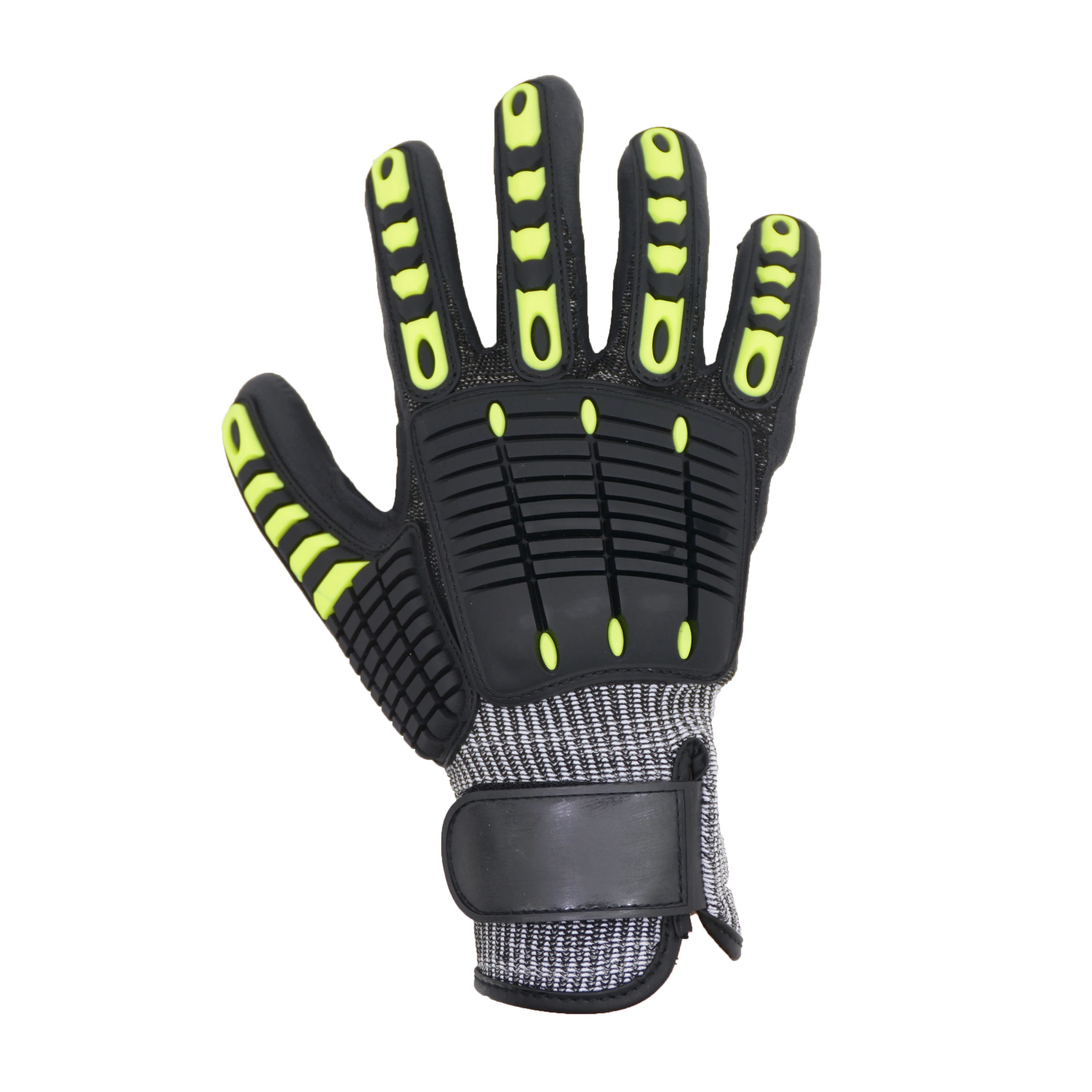 HANDLANDY Safety Working Dipped Cut Resistant Gloves dipping machine,steel cut resistant liner grip gloves