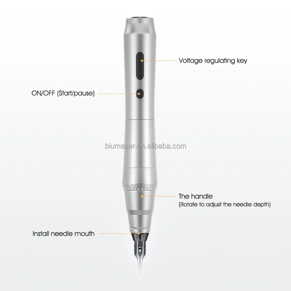 Newest Colorful Thunderlord TP010 SPMU Machine Digital Permanent Makeup Machine Wireless Tattoo Pen