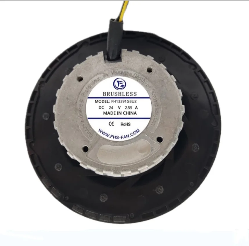 133mm High CFM Centrifugal Fan 133x91mm DC 24V 48V Backward Curved Centrifugal Blower Fan