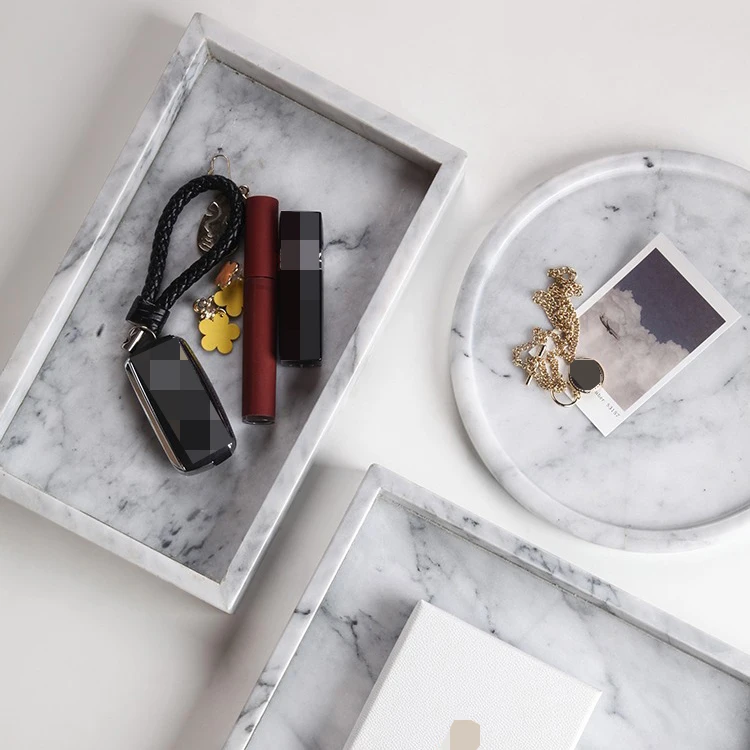 
Custom Logo New Arrival Creative Home Decor Nordic Style Ornaments Jewelry Storage Tray 