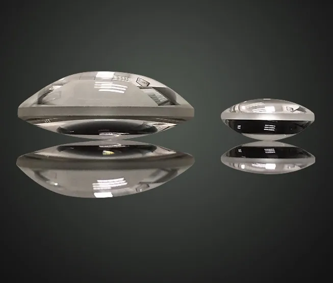 Factory manufacturers led Optical glass  double convex lens
