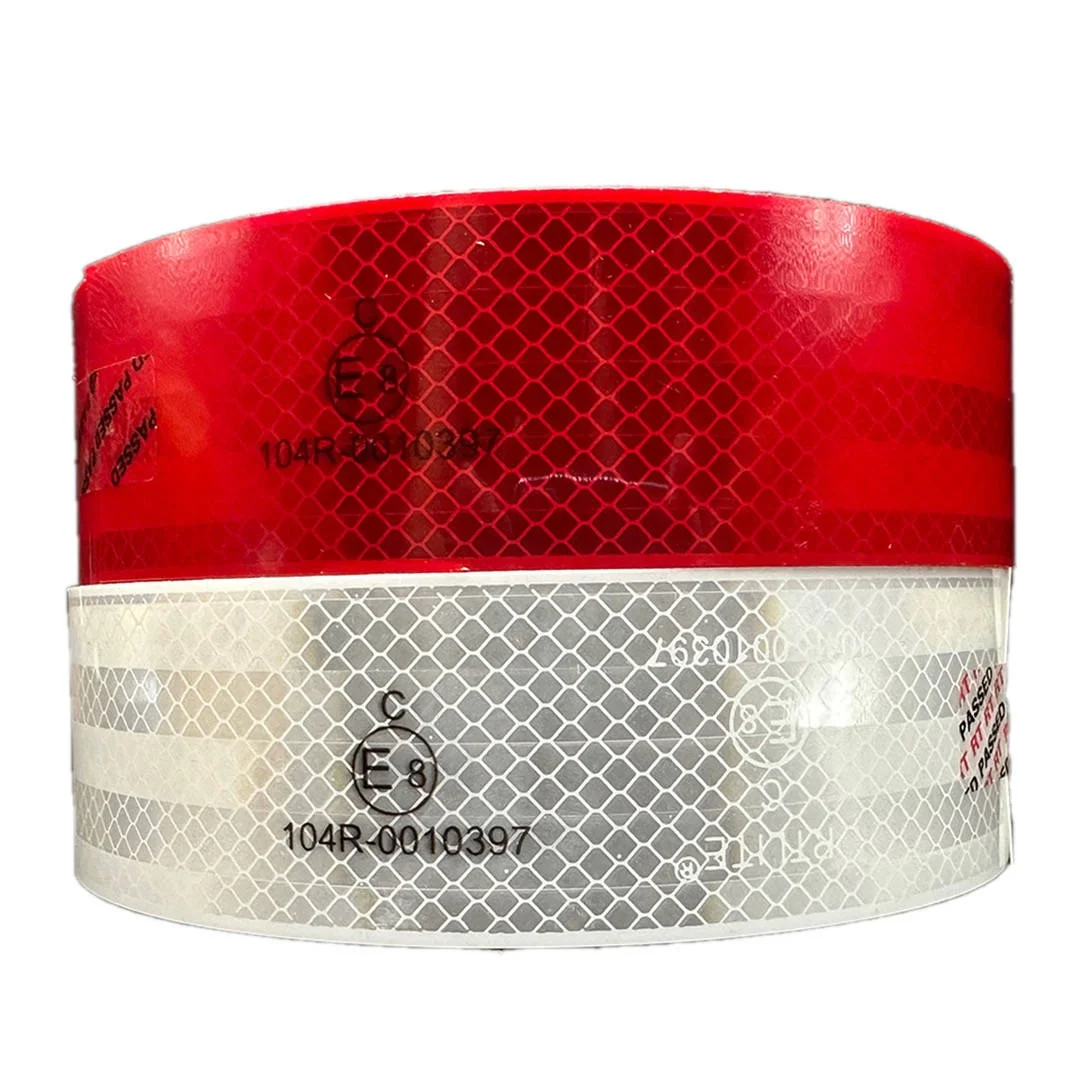High Visibility ECE 104R Vehicle  Auto China Reflective Warning Tape Truck Sticker Reflective Adhesive Strips For Truck