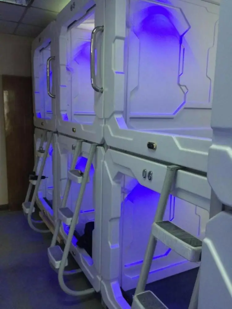 sleep capsule box bunk beds sound proof bed hostel capsule bed capsule hotel