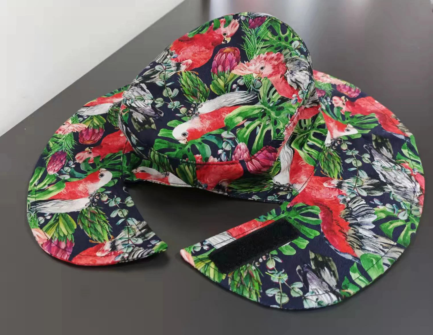 Hot sell custom printed cotton hat  trendy designer girls hats caps